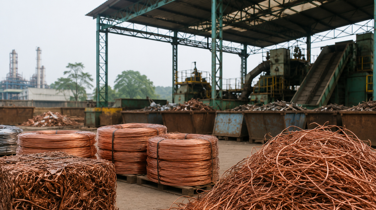 How copper recycling plants in India are powering a more efficient metal economy
