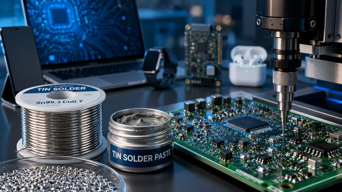Why Tin Is Becoming an Essential Metal for Modern Electronics Manufacturing