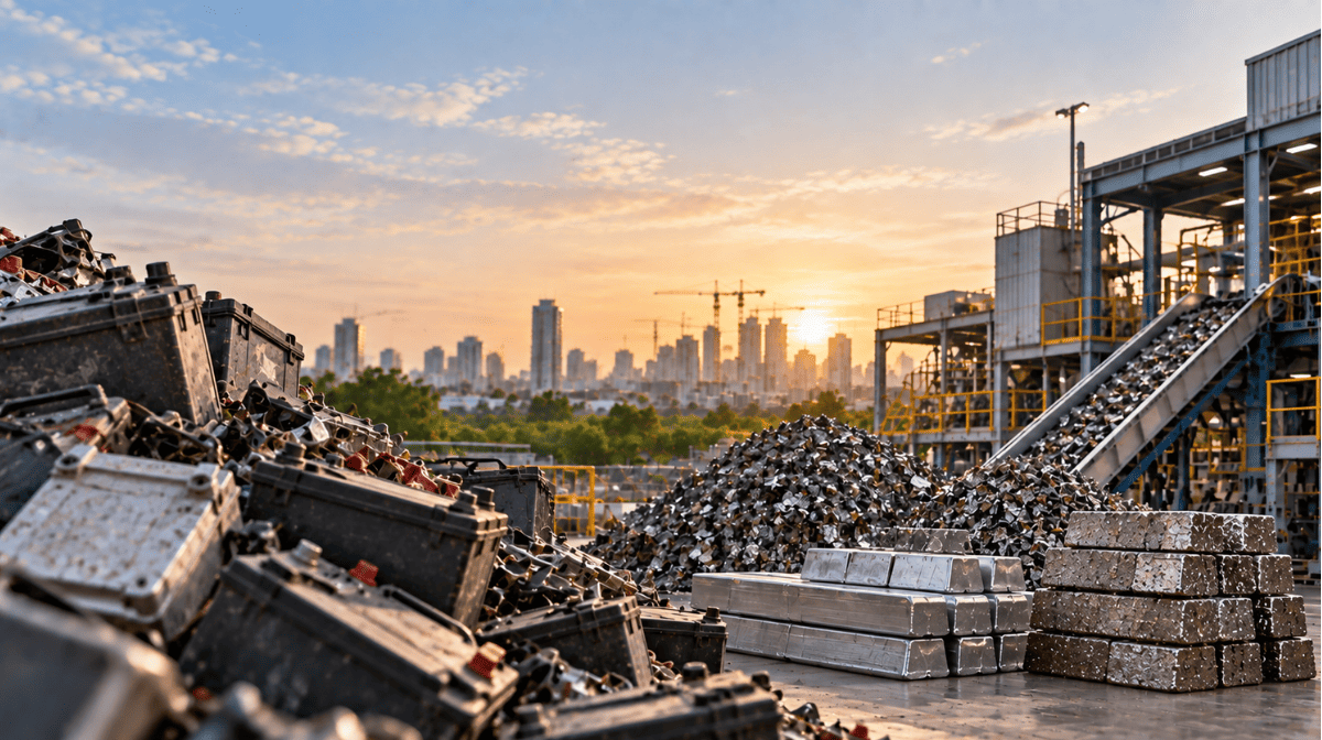The Antimony Advantage: Why India’s Critical Mineral Strategy Runs Through Battery Scrap